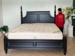 6-foot black bed, chanintr brand, 6-foot sealy mattress, MILLIONAIRE model_RZMSXXRICK