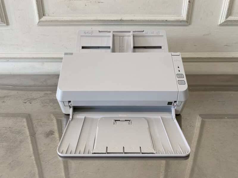 Fujitsu SP-1120 light gray scanner (new product).