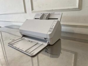 Fujitsu SP-1120 light gray scanner (new product).