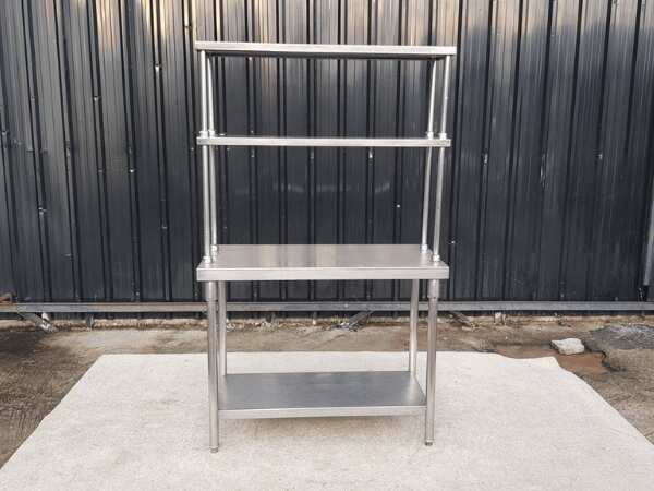 4-tier stainless steel shelf