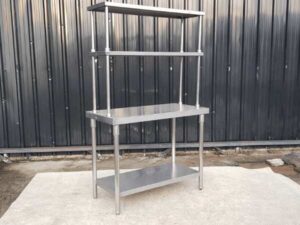 4-tier stainless steel shelf