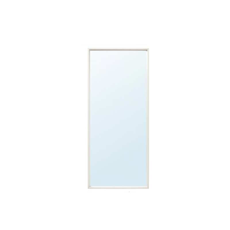 Full-length mirror, freestanding dressing mirror, white frame (2)