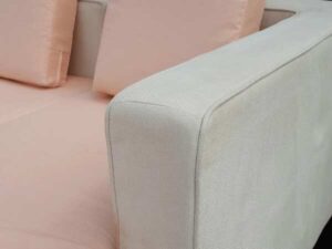 Cream-Peach Fabric 4-Seater L-Shape Sofa_H65W4JI75O_UJ8UGB0EEW