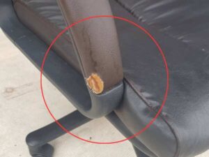 Office chair, executive chair, leather seat, black_UT5A1R5M5Q