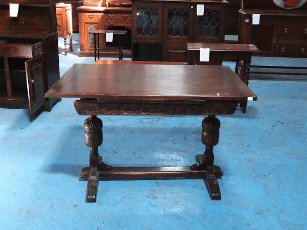 Dining table, multi-purpose table, mahogany wood, imported from Europe._W45ZL7NB0J