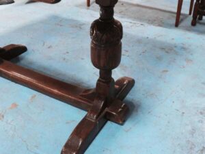 Dining table, multi-purpose table, mahogany wood, imported from Europe._W45ZL7NB0J