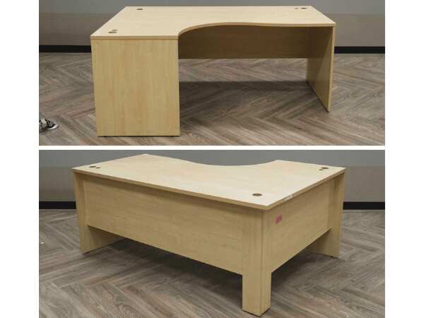 Wooden work desk, corner L, left, cream color, 180 cm_ED4IYKB9YC_W70IS6XI2J