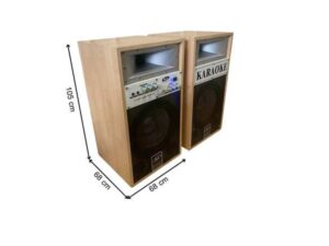 BJ Hi-Fi Audio 10-inch 120-watt speaker cabinet