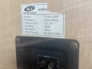BJ Hi-Fi Audio 10-inch 120-watt speaker cabinet