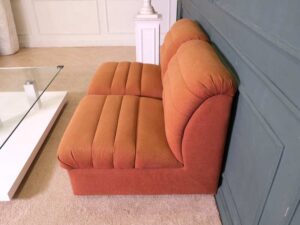 1 seat sofa, modern design, brown fabric cushion._175LL7XIHH_WSN60OKE8C