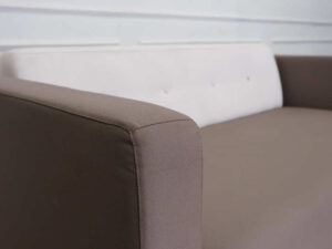3 seat leather sofa rectangular shape Light brown cushion white backrest_BV682R1VFM_W7MDDCEO4I_XFOXUR3U0B