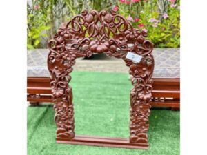 Mirror, carved teak wood_XL8LK9JNK0