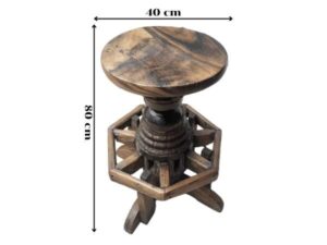 Wooden table, chairs, cart, 3-piece set (there are many)_YQ4BRLTNE1