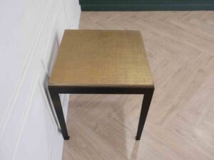Lamp table, steel frame Side table, reception table, hotel work_ZHGMMBVK5P