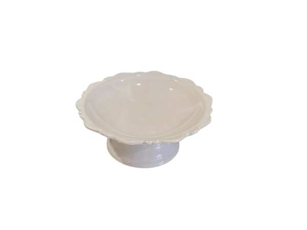 White ceramic pan