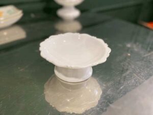 White ceramic pan