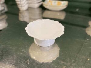 White ceramic pan