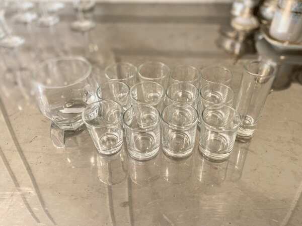 clear glass set