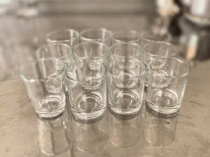 clear glass set