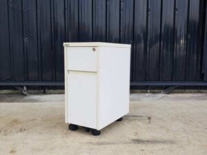 White 2-drawer filing cabinet, ROCKWORTH brand