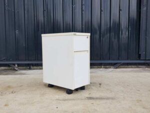 White 2-drawer filing cabinet, ROCKWORTH brand