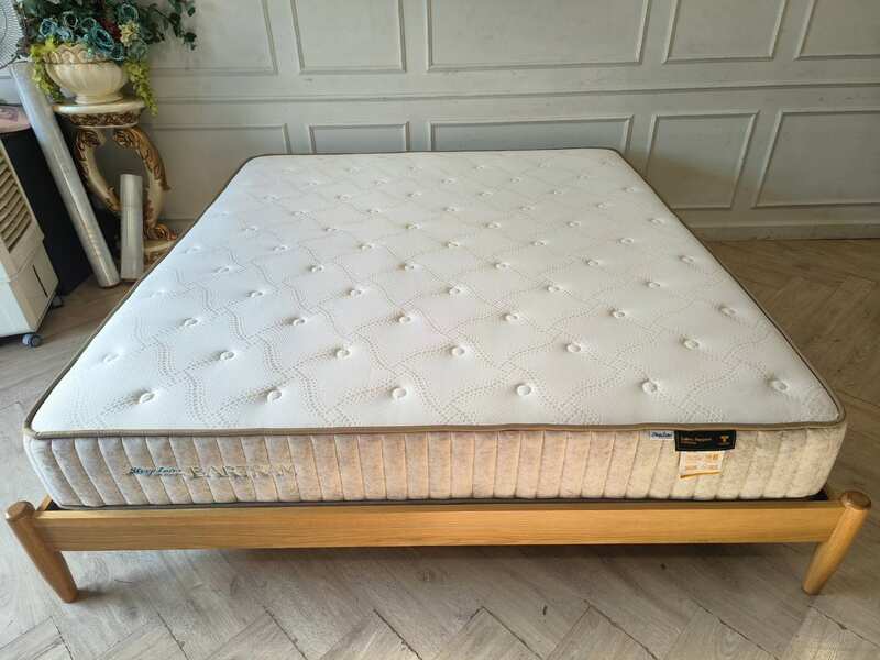 SleepLatex by Greenlatex BARTRAM 6-Foot Natural Latex Mattress, 25 cm Thick, Latex Support System