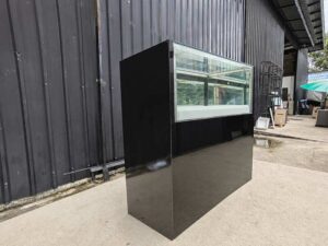 Black Glass Display Cabinet