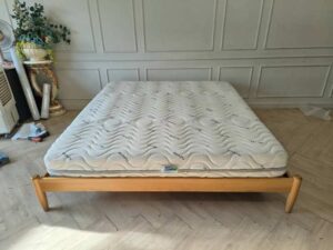 RUMMEL & HAGS Bedding Mattress, King Size (6 ft), Latex Support System, Cream
