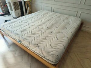 RUMMEL & HAGS Bedding Mattress, King Size (6 ft), Latex Support System, Cream
