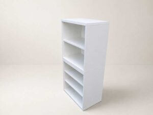 White 5-Tier Shelving Unit