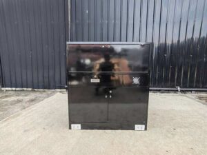 Black Glass Display Cabinet