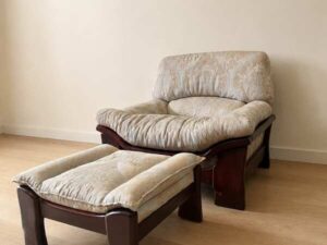 Chair + Footstool Chair