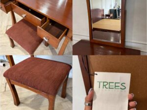 3-Drawer Dressing Table + Stool (1)