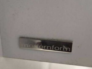 Modernform L-Shaped Corner Office Desk, White, 150 cm