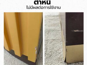 Tall triangular glass display cabinet