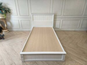 KONCEPT MONETA 3.5 ft Bed Frame, White