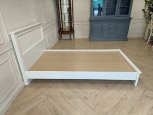 KONCEPT MONETA 3.5 ft Bed Frame, White