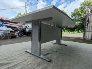 White Office Meeting Table