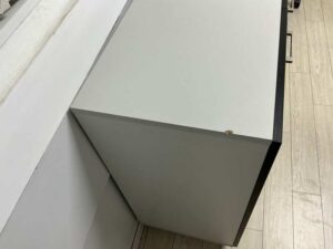 SOHO Brand 2-Door Filing Cabinet (Black)