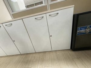 White 2-Door Office Cabinet Logiga(17)