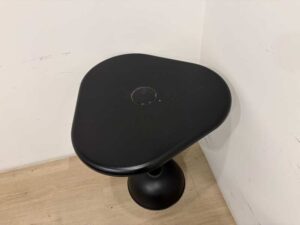 Modern-style black side table
