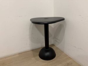 Modern-style black side table