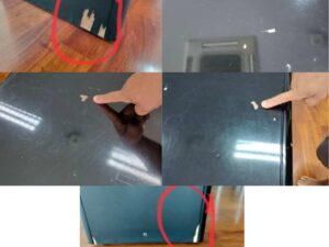 Large modern black conference table high gross (1)