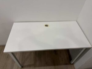 120 cm White Desk (1)