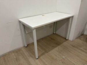 120 cm White Desk (1)
