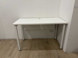 120 cm White Desk (1)