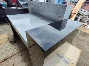 Reception Counter (Wood & Marble Pattern) (1)