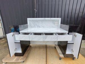 Reception Counter (Wood & Marble Pattern) (1)
